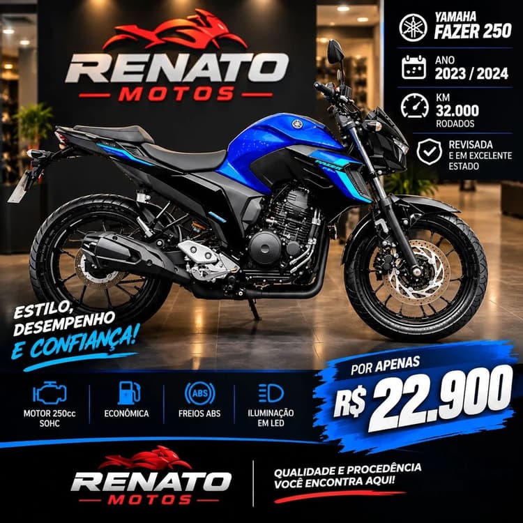 Fazer 250 2024 Revisada 