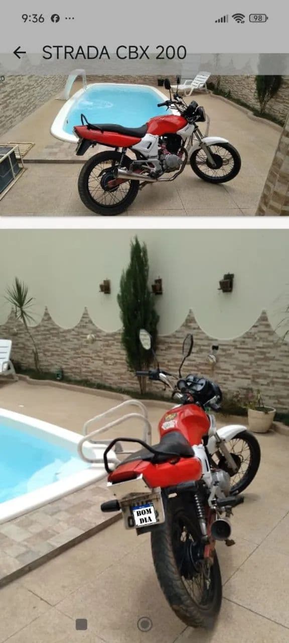 Vendo moto para interior Desemplacada 