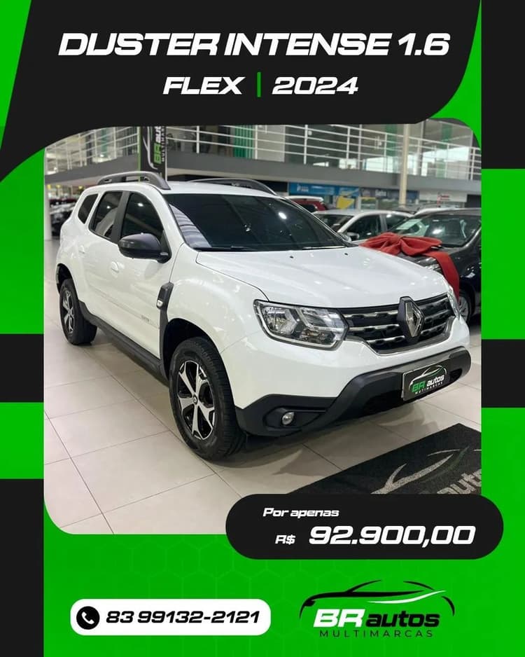 Renault Duster Intense 1.6 16V Flex MEC 2024