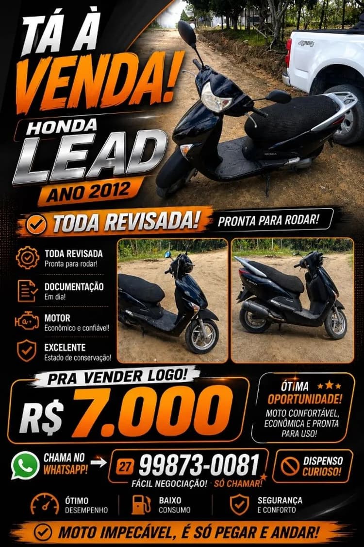 Honda lead 2012 