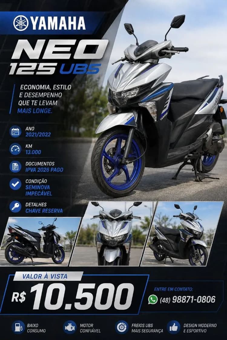 Neo 125 econômica