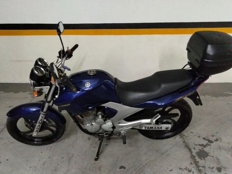 FAZER 250  MODELO 2007  AZUL 