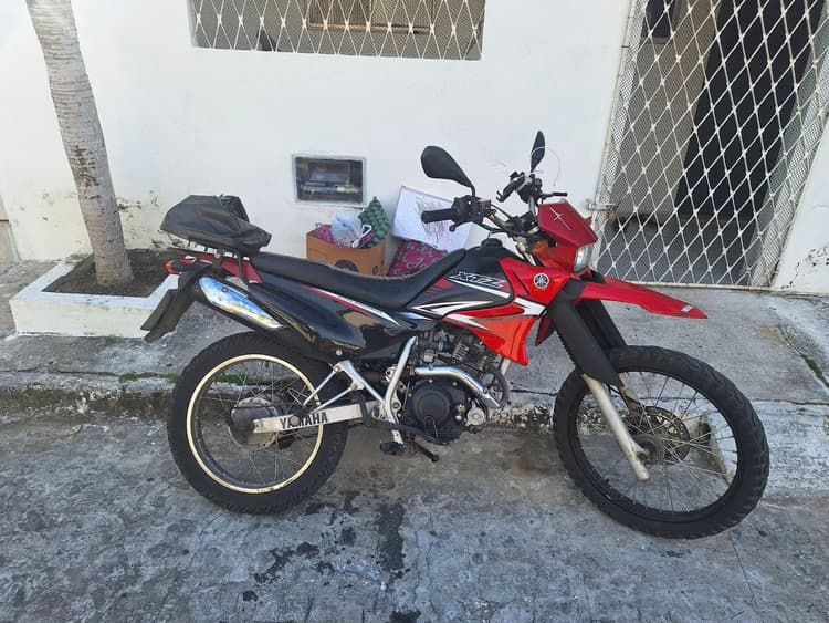 Xtz 125 Revisada, partida elétrica 