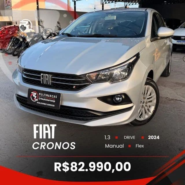 Fiat Cronos Drive 1.3 8V Flex 2024