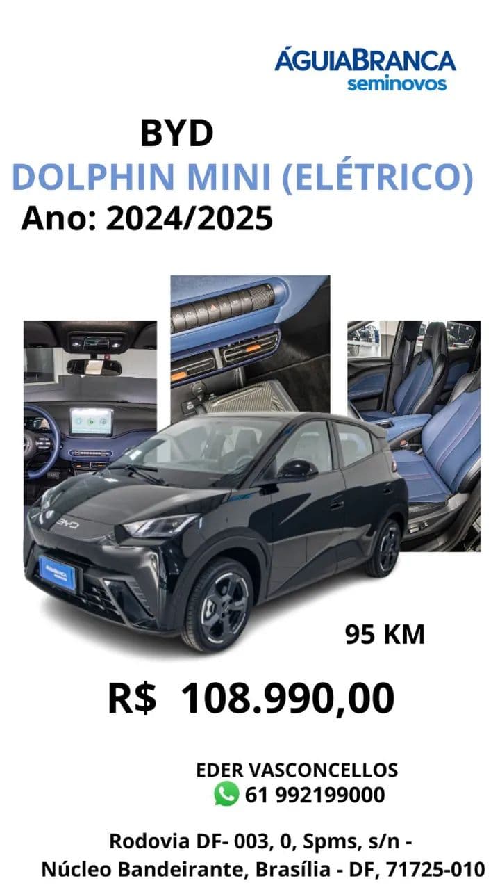 BYD Dolphin Mini (Elétrico) 2025