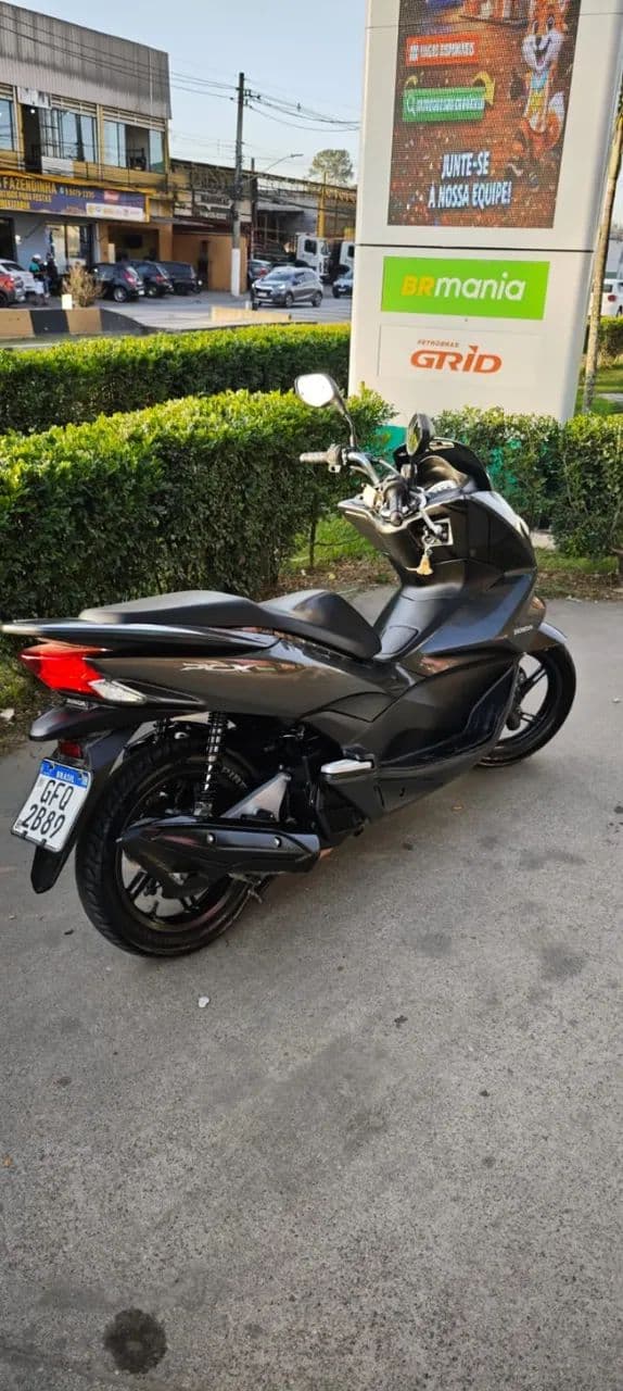 Honda Pcx Cinza 2017