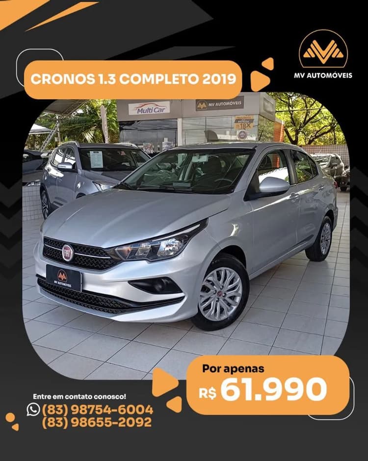 Fiat Cronos 1.3 8V Flex 2019