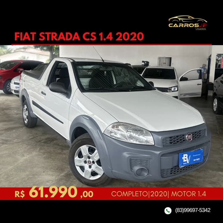 Fiat Strada Working Hard 1.4 Fire Flex 8V CS 2020