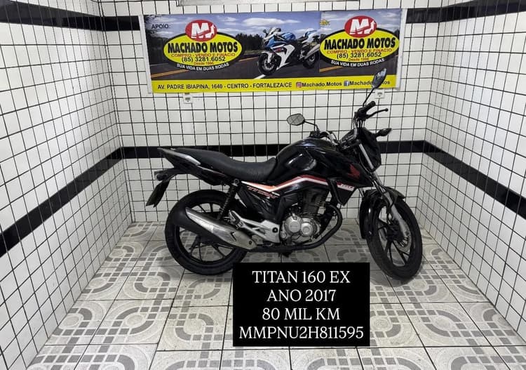 Titan 160 EX,ano 2017