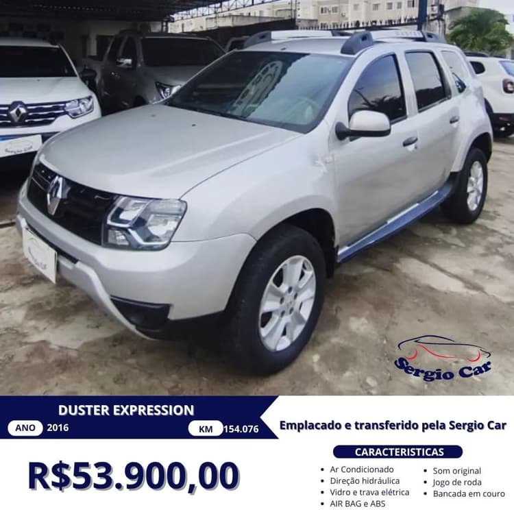 Renault Duster Expression 1.6 Hi-flex 16V Mec. 2016
