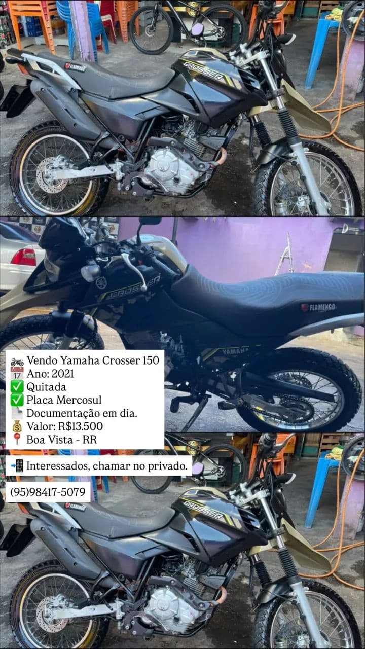  Vendo Yamaha Crosser 150