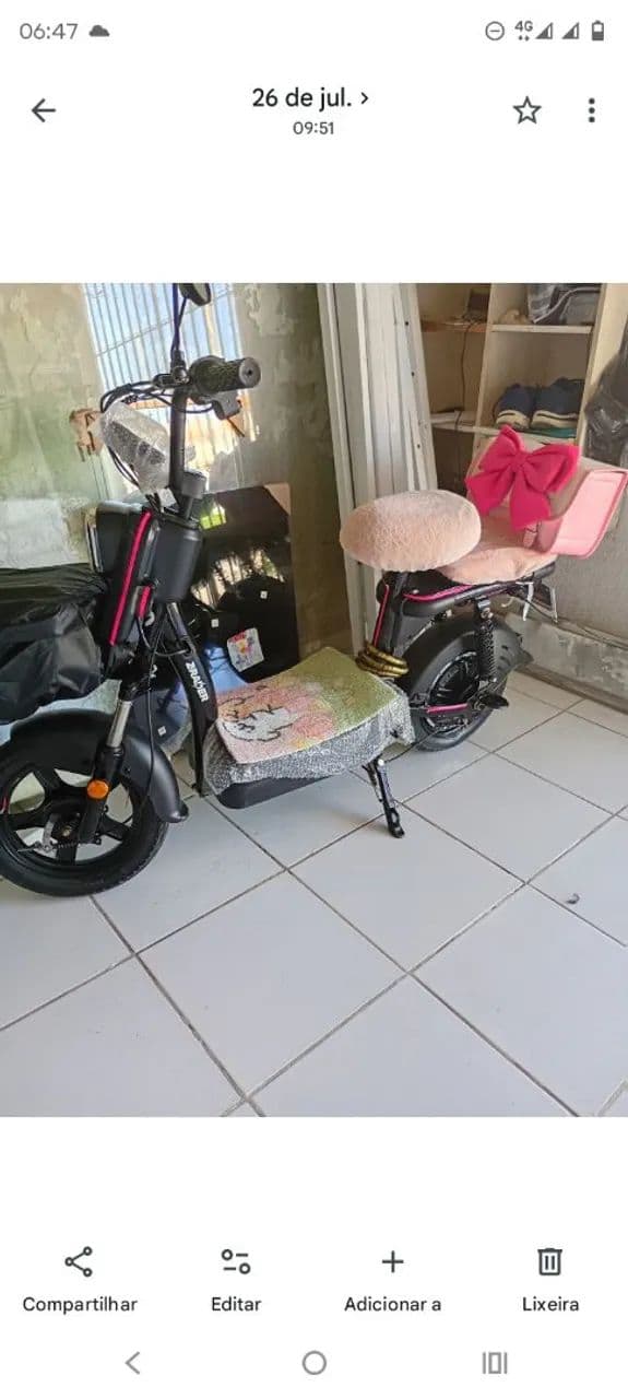 Scooter elétrica 