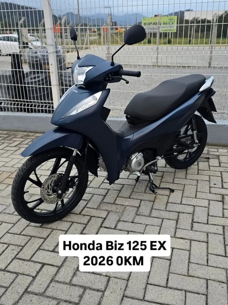 2026 Biz 125 EX 0Km.