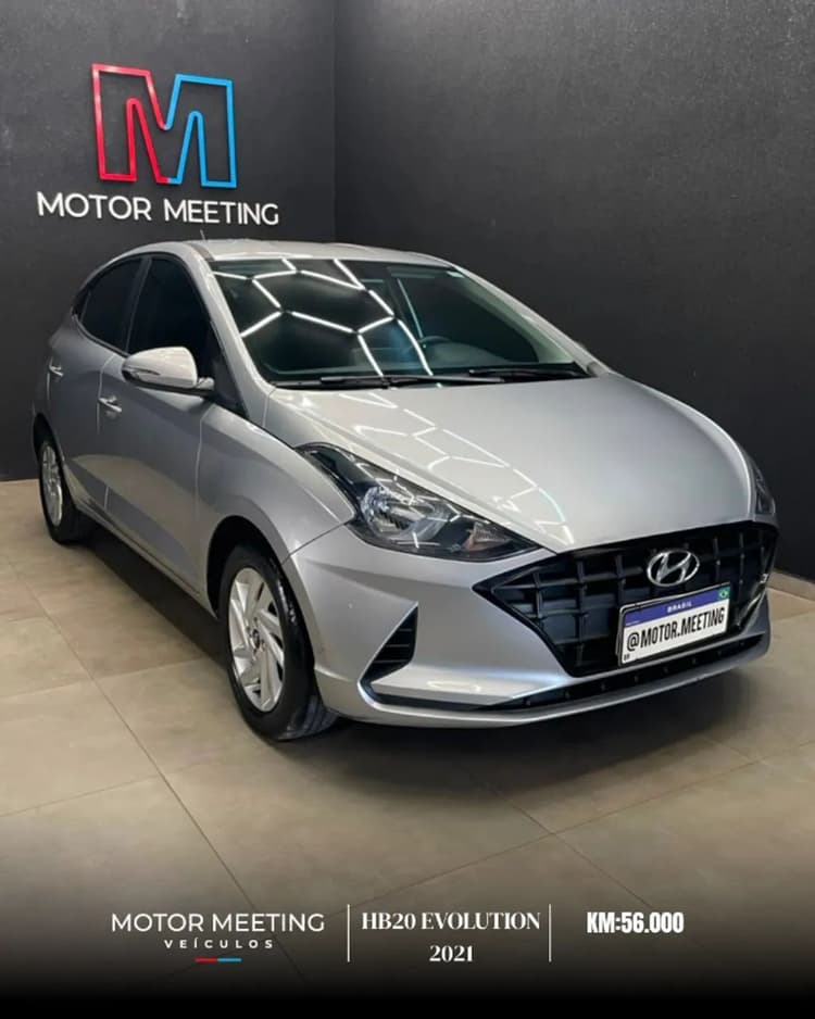 Hyundai HB20 Evolution 1.0 Flex 12V MEC 2021