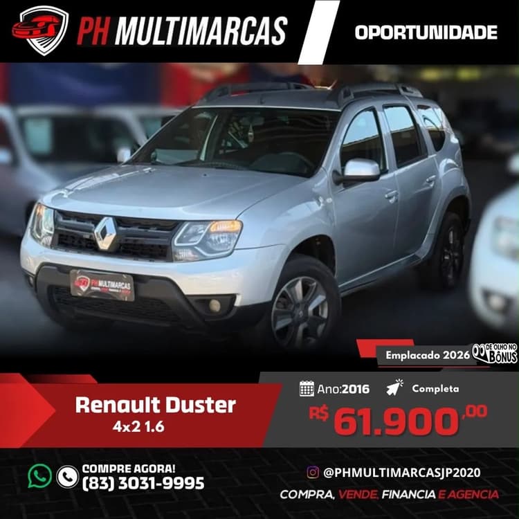 Renault Duster Expression 1.6 Hi-flex 16V Mec. 2016