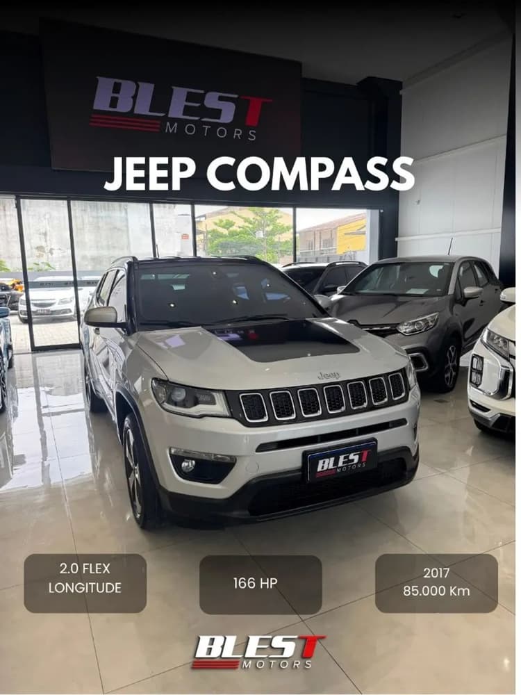 Jeep Compass Longitude 2.0 4X2 Flex 16V Aut. 2017