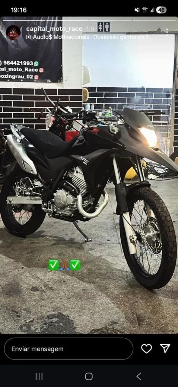 Xre300 preta 