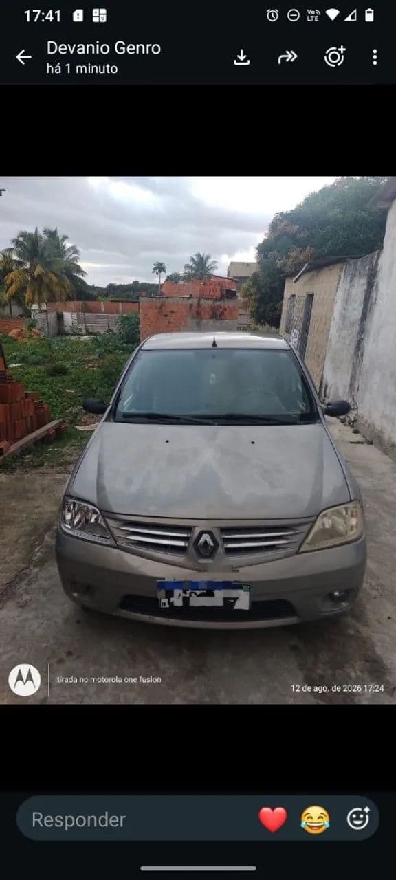 Renault Logan Expression Hi-flex 1.6 8V 4P 2009