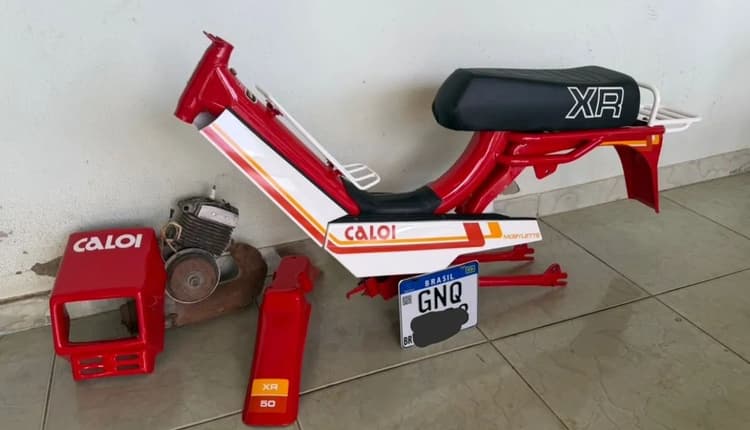 Mobilete Caloi xr 88 com Documento 