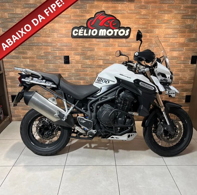 TIGER 1200 EXPLOR XC BRANCA 2014/2014