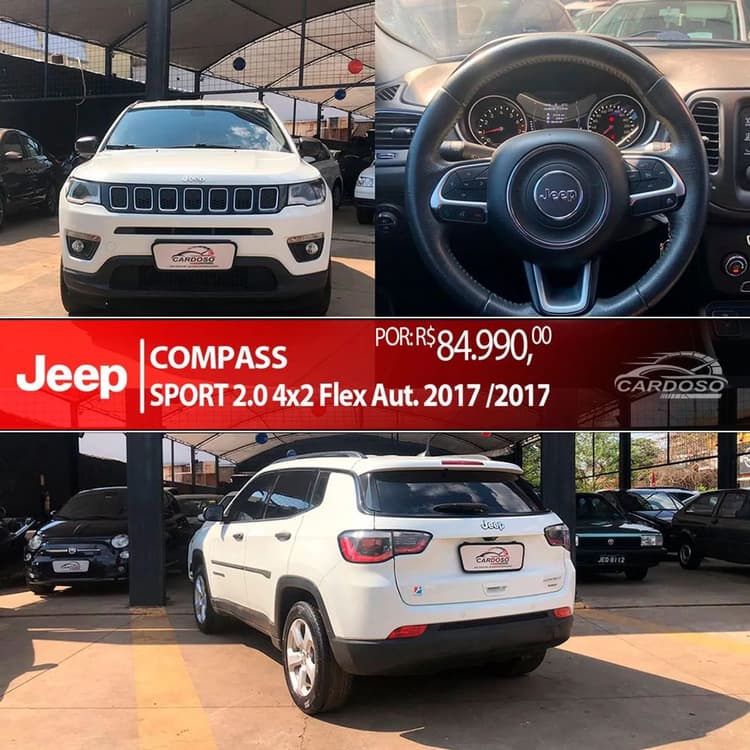 Jeep Compass Sport 2.0 4X2 Flex 16V Aut. 2017