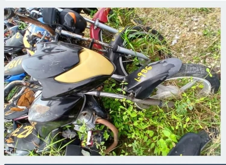 Motos de leilão 