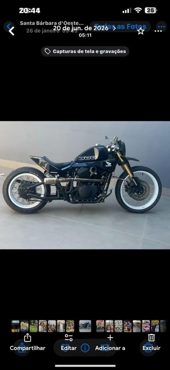 Shadow 600 customizada