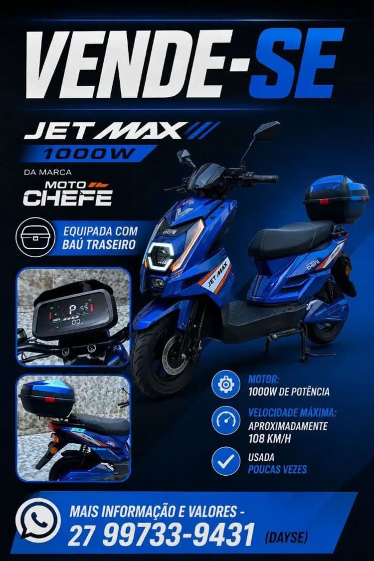 Venda moto  jet max