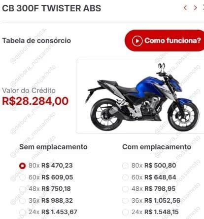 Vamos conquistar a sua honda?