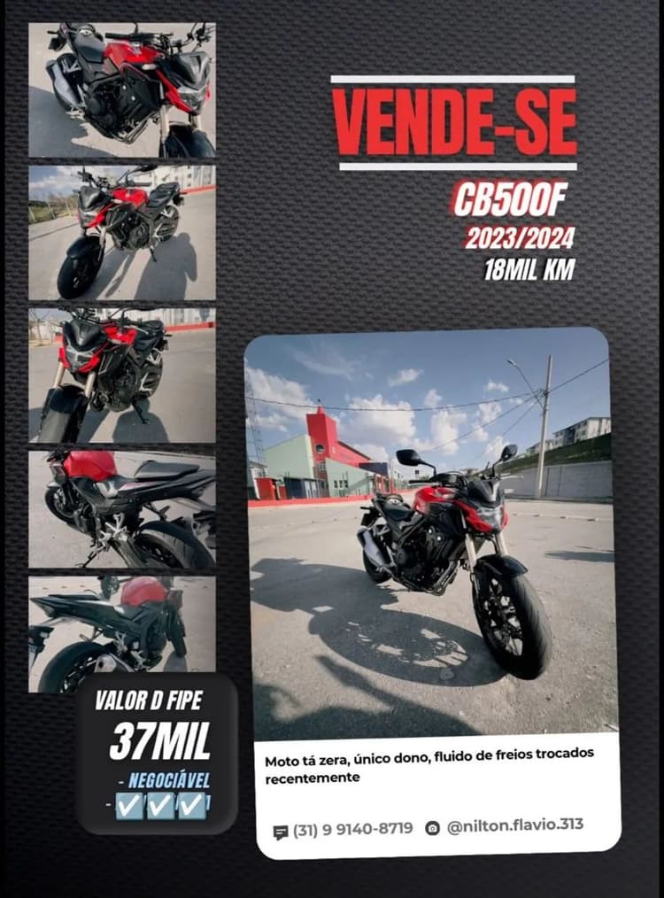 Vendo CB500f /2023