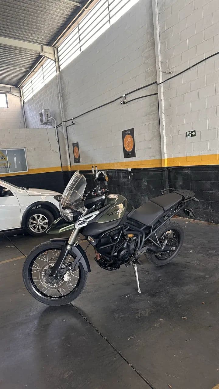 Tiger 800 xc 2014 