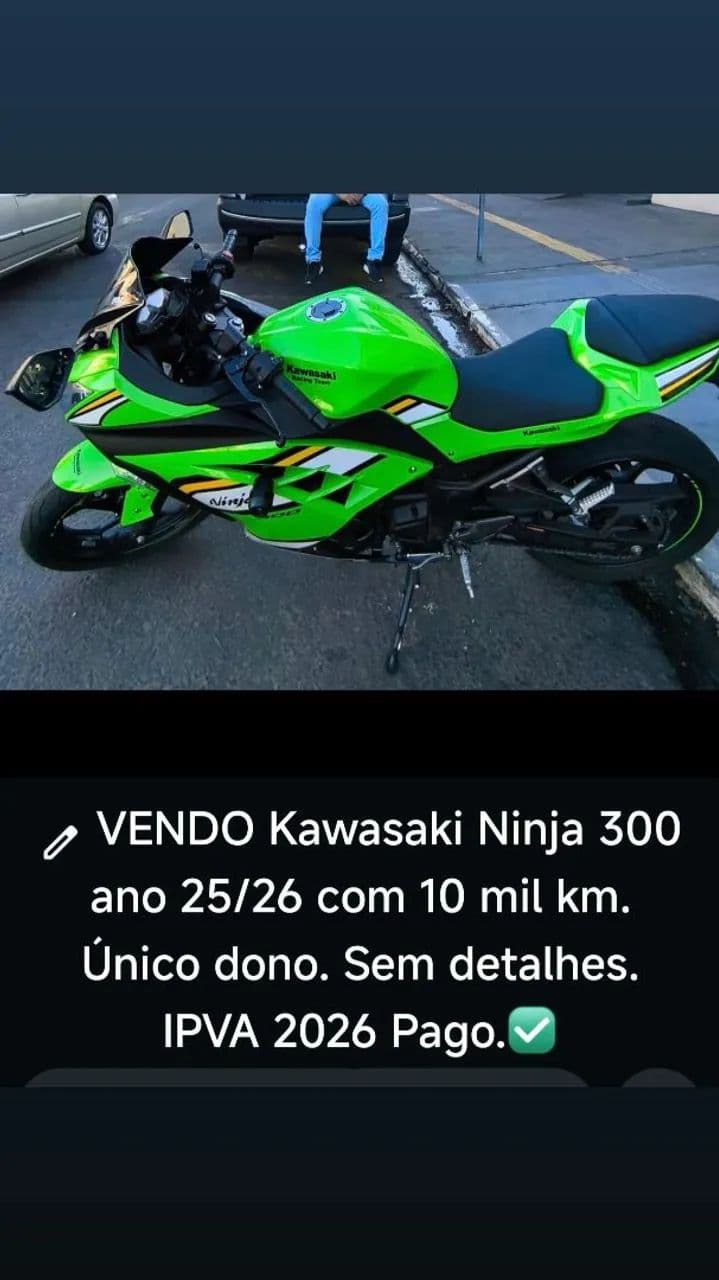 Vendo Kawasaki ninja 300 ABS KRT 