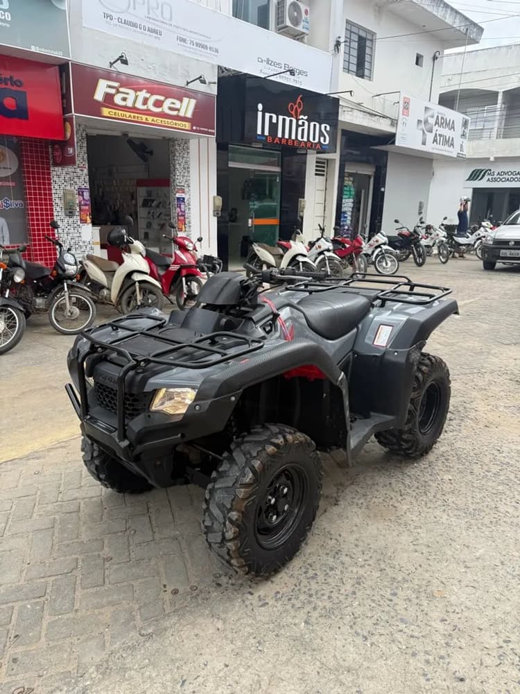 QUADRICICLO TRX FOURTRAX 4x4, 2014 SUPER CONSERVADO  