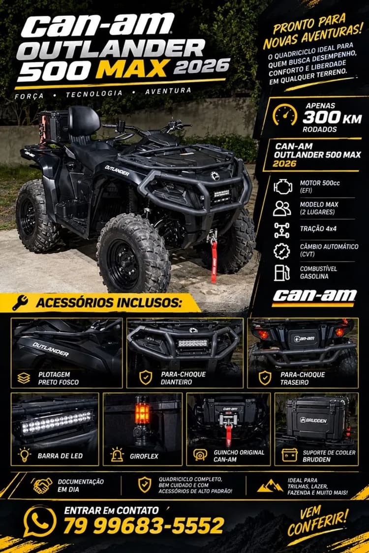 CAN AM 500 MAX 2026 