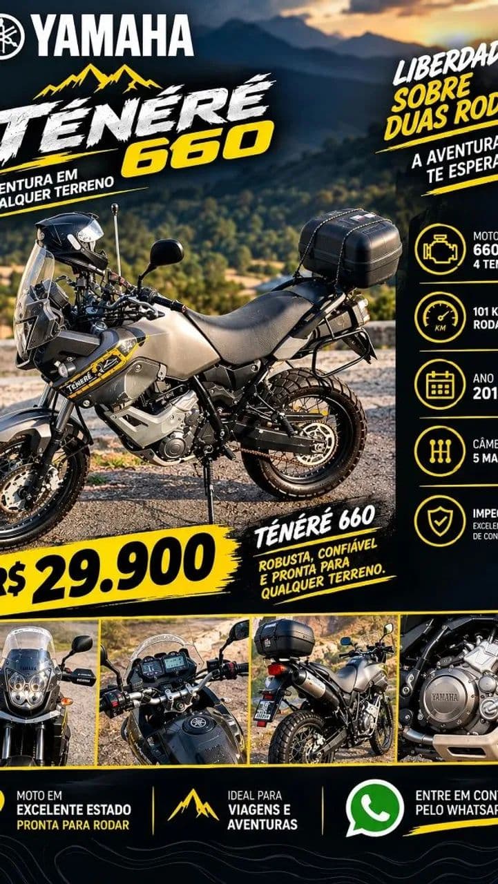 Ténéré 660 impecável 