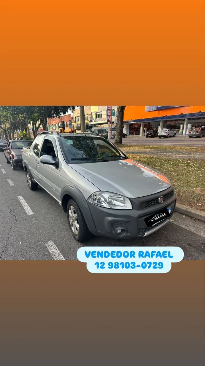 Fiat Strada Working Hard 1.4 Fire Flex 8V CD 2018