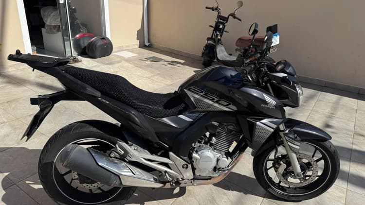 CB250 twister ABS cinza