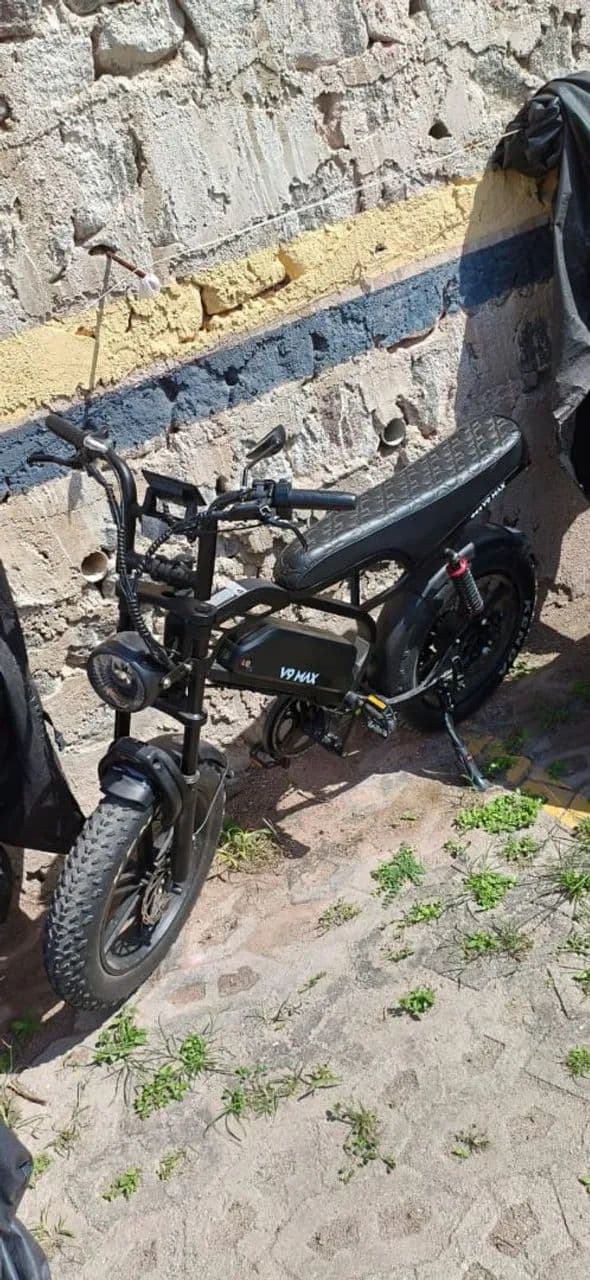 Bicicleta elétrica V9max lançamento 