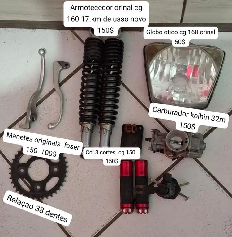 Peças diversas precinho