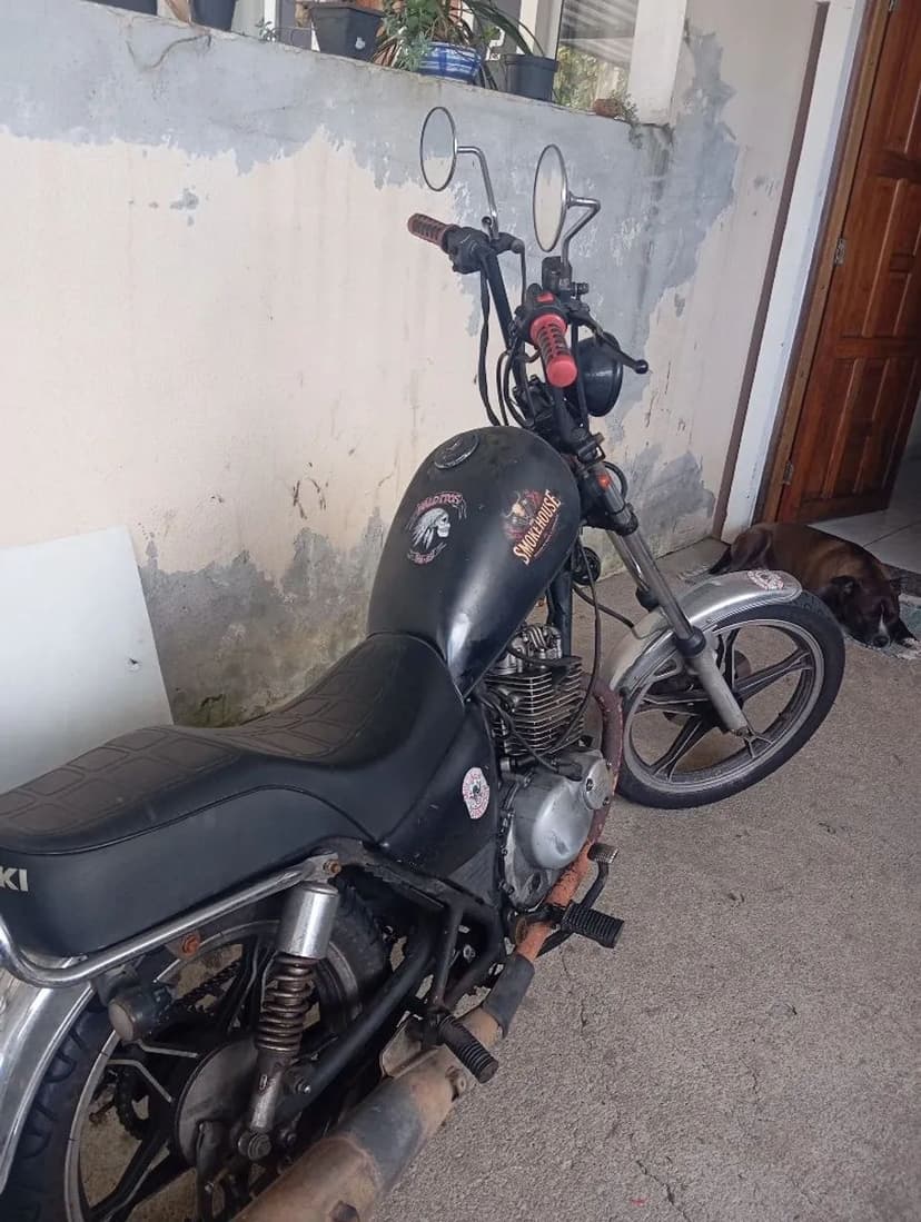  intruder 150 customizada chopper