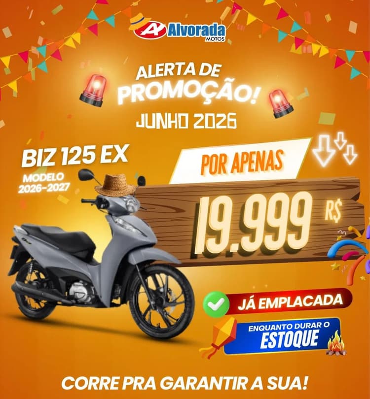 Até zerar o estoque 