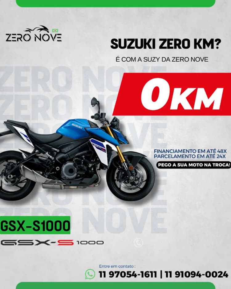GSX-S1000 0KM 2026