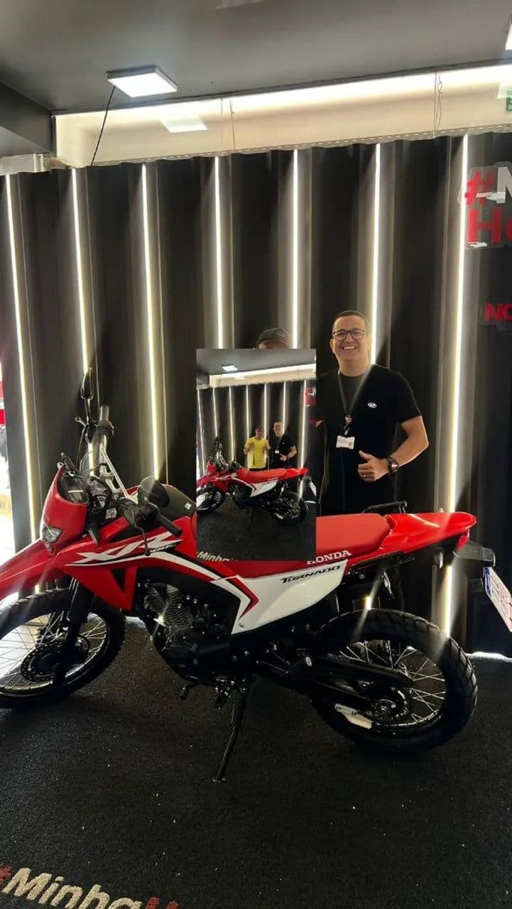 Moto com procedência 