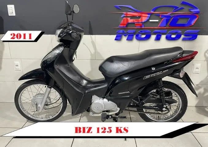 BIZ 125 KS 2011 / Licenciada 2026 / Cartão de Credito em até 24 vezes 