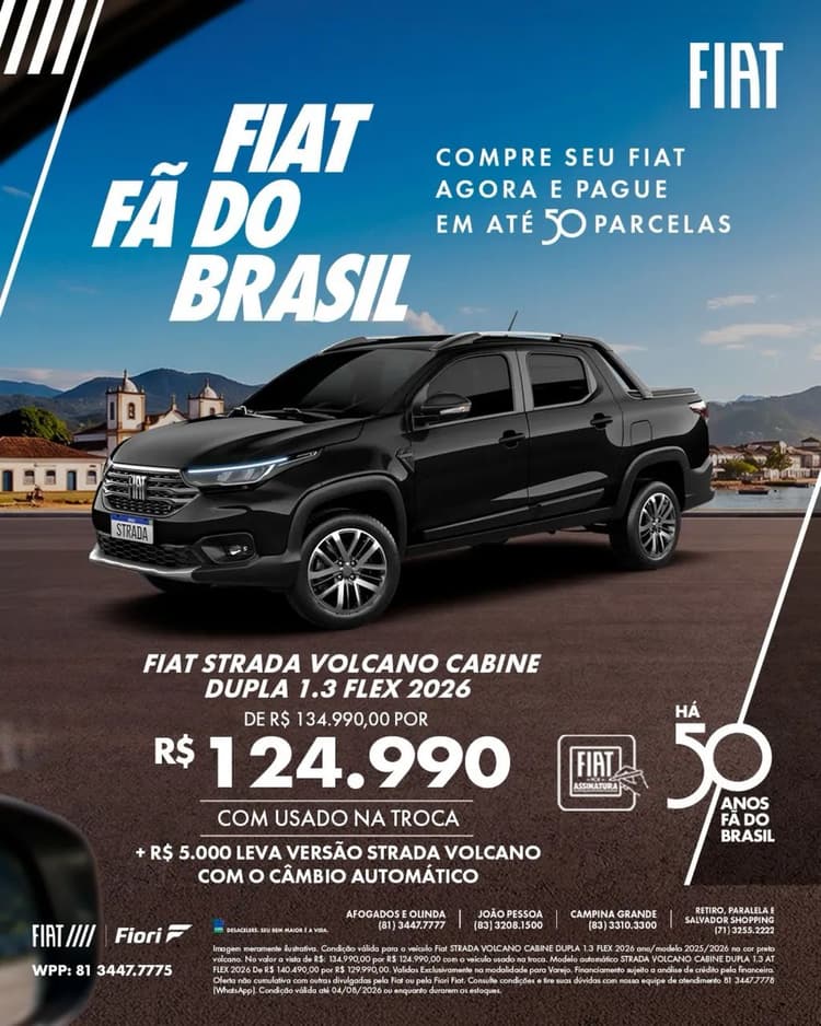 Fiat Strada Volcano 1.3 Flex 8V CD 2027