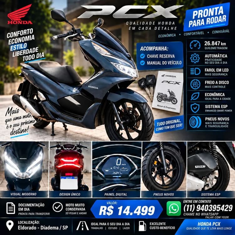 PCX zerada