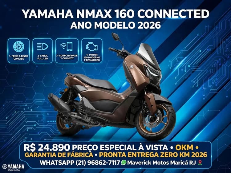NMAX 160 2026 OKM AUTOMÁTICA 
