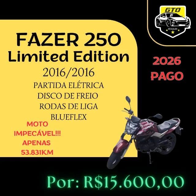 FAZER 250 Blueflex