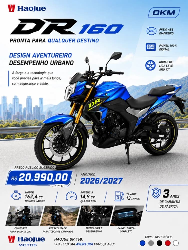 DR160 2026/2027 OKM