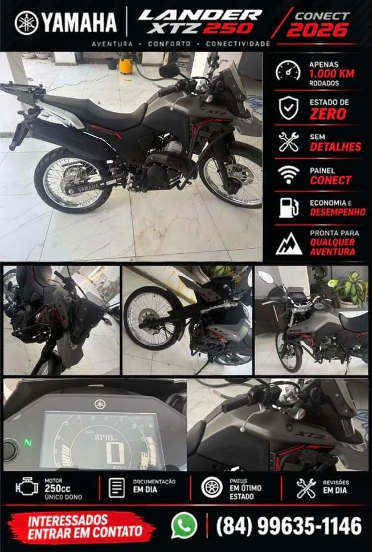 LANDER XTZ 250 YAMAHA